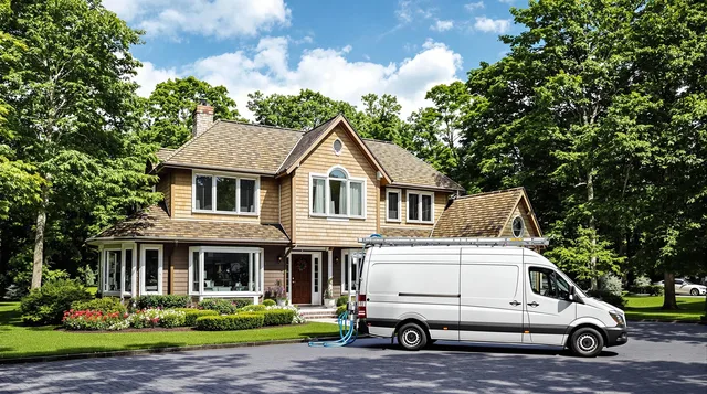 Meriden Dryer Vent Cleaning dryer vent cleaning crew working in Durham, CT