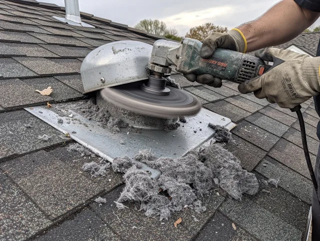 Expert roof dryer vent cleaning by Meriden Dryer Vent Cleaning in Meriden
