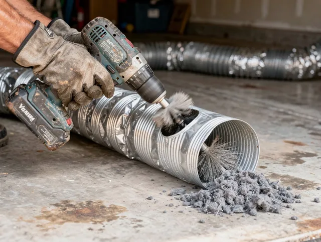 Professional duct cleaning by Meriden Dryer Vent Cleaning in Meriden
