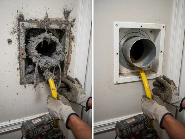 Expert gas dryer vent cleaning by Meriden Dryer Vent Cleaning in Meriden